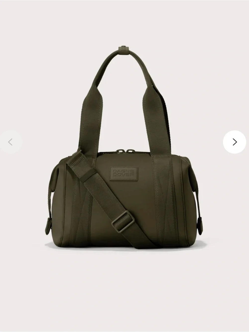 Dagne Dover Olive Green Landon Carryall Bag